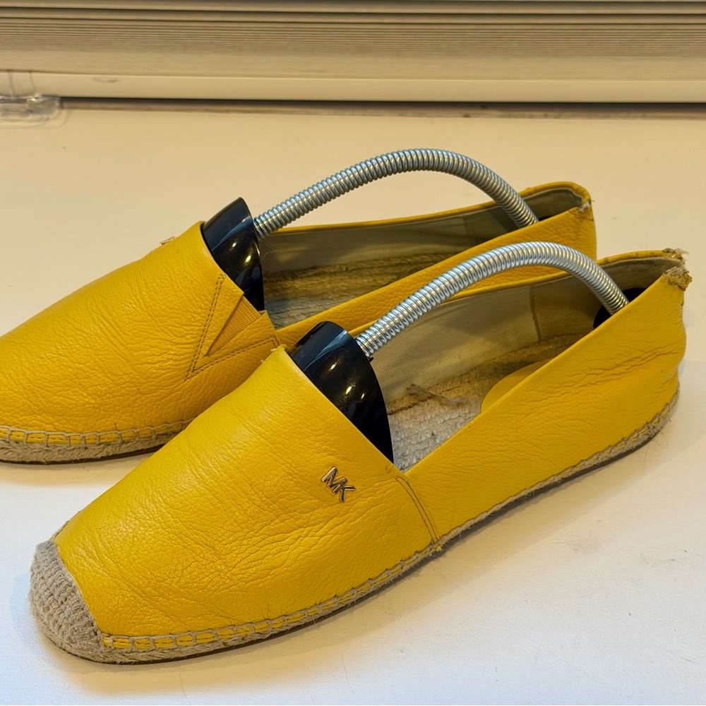 Michael Kors Bright Yellow Espadrilles size 10 - Picture 2 of 8